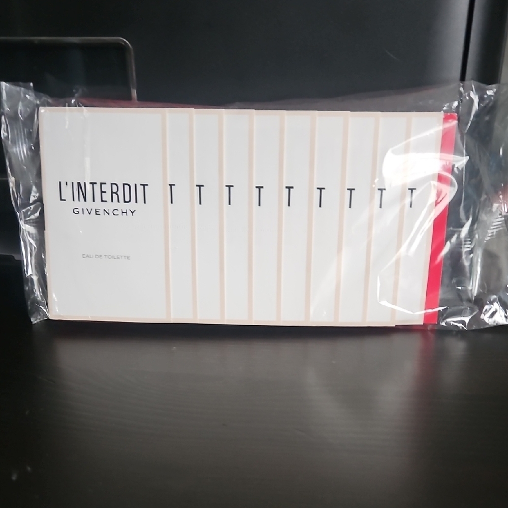 Givenchy L'Interdit Fragrance in White and Red Packaging